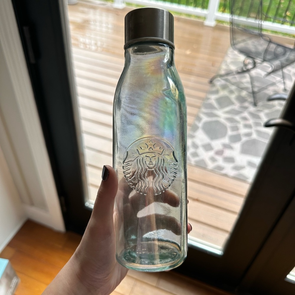 Starbucks Glass Water Bottle